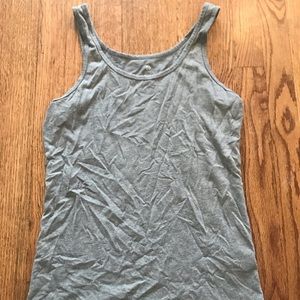 Grey basic tank top